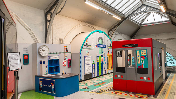 All aboard for the London Transport Museum