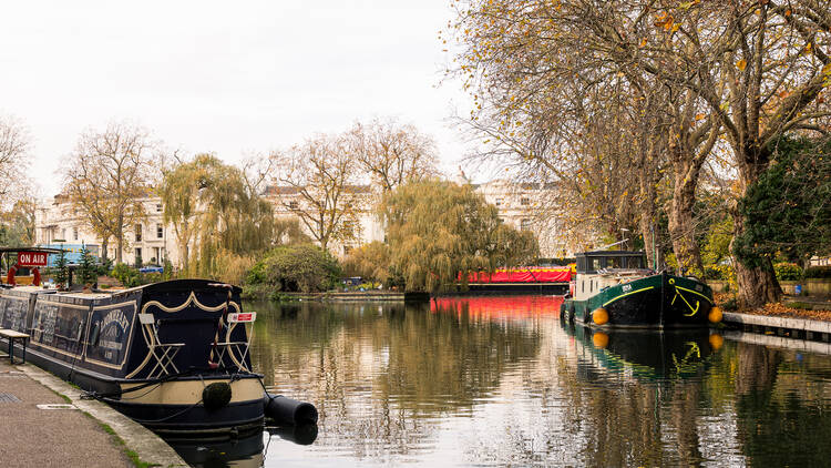 Marvel at the canal boats of Little Venice