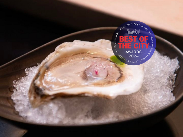 Best New Dish: Ginger Mint Mignonette Oyster at Craft Omakase, Austin