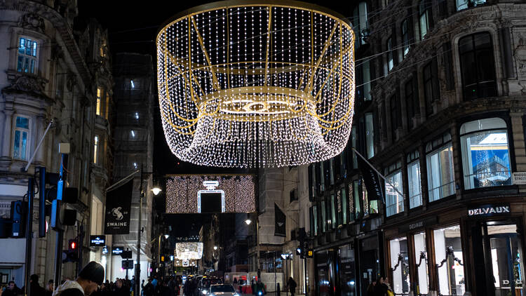 Bond Street Christmas Lights 