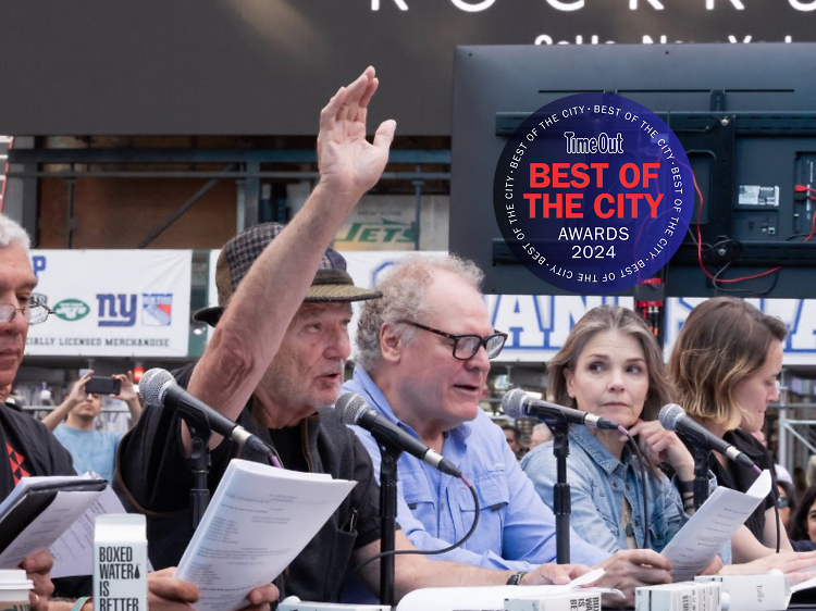 Best Pop-Up of the Year: Bill Murray in Times Square