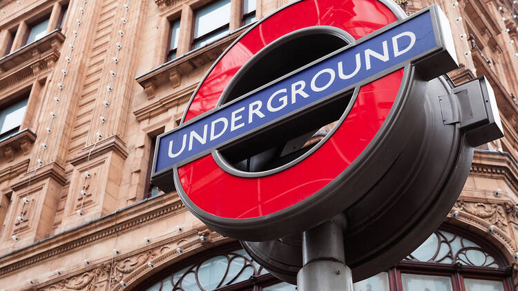 London Underground sign