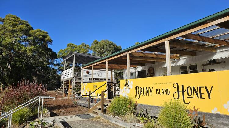 Enjoy liquid gold at Bruny Island Honey