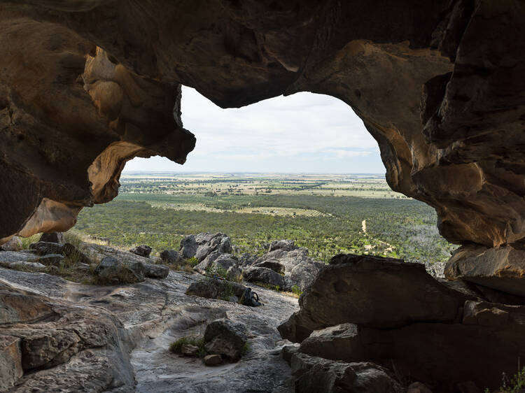 Hollow Mountain in the Grampians National Park.