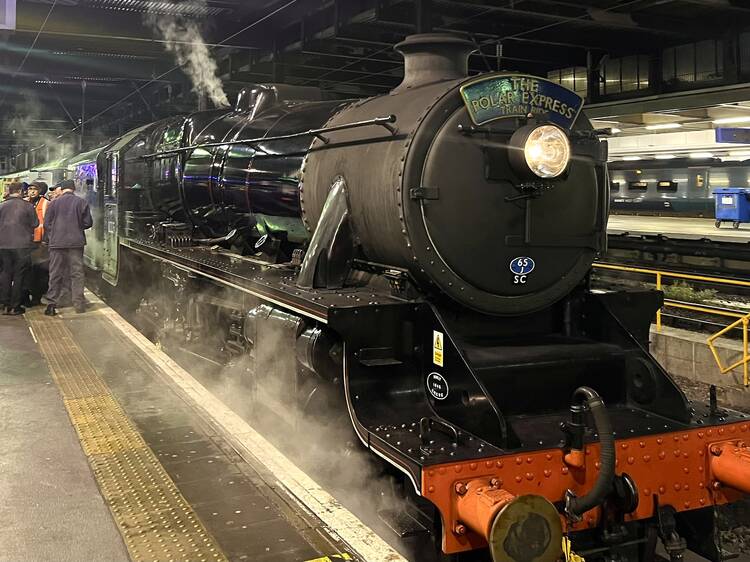 You can ride a real life Polar Express train in London this Christmas