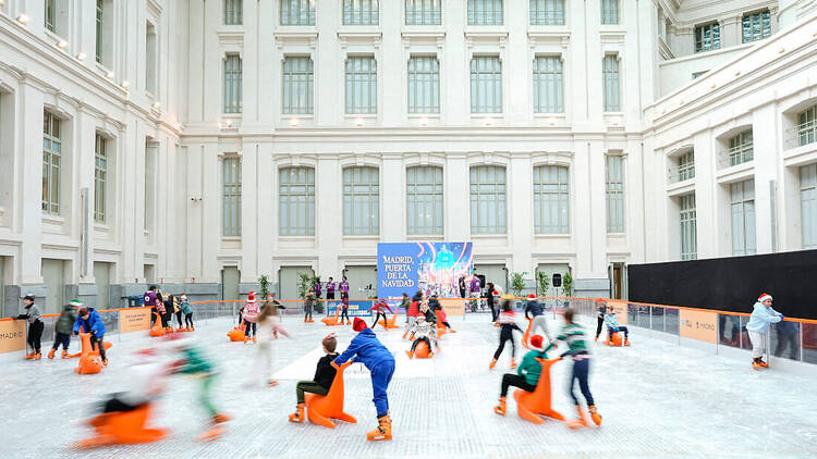 Pista de hielo Palacio de Cibeles