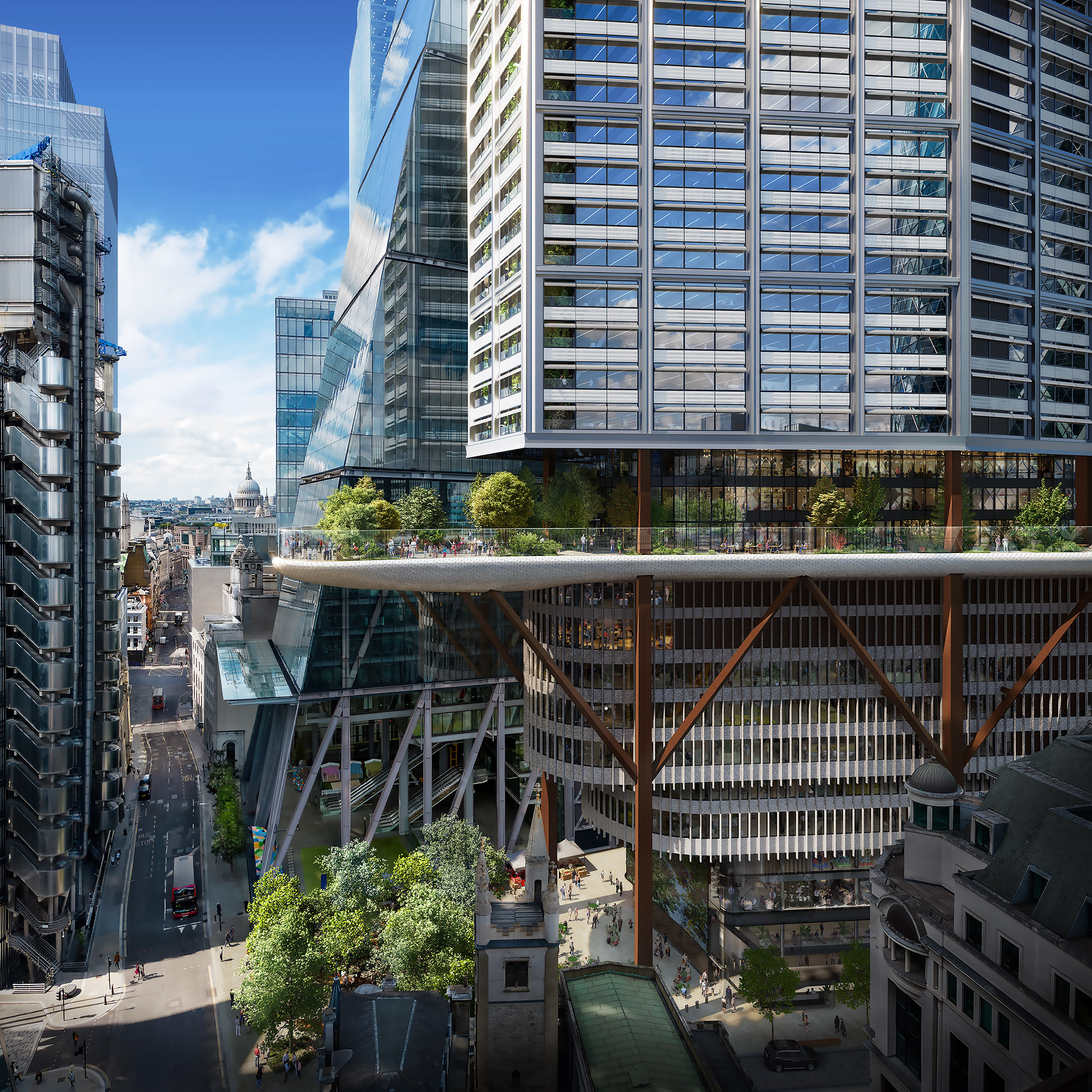 DBOX for Eric Parry Architects - One Undershaft platform garden 