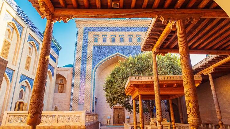 Ancient Madrasah in Khiva, Uzbekistan