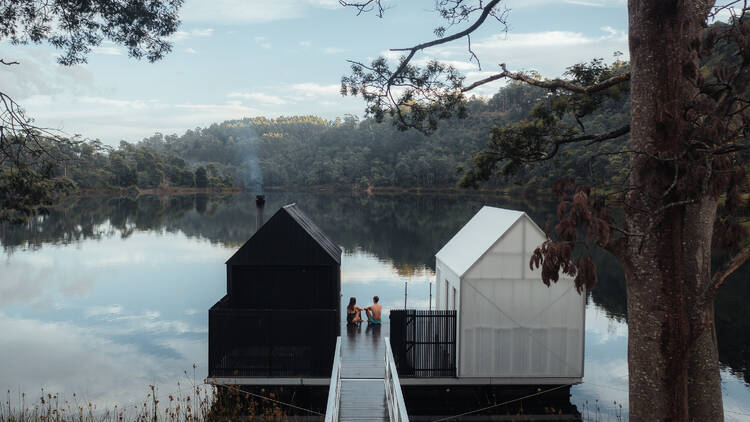 Floating Sauna Lake Burley Griffin, ACT