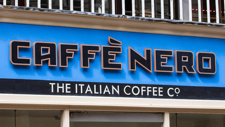 Caffé Nero coffee shop in Chester, England