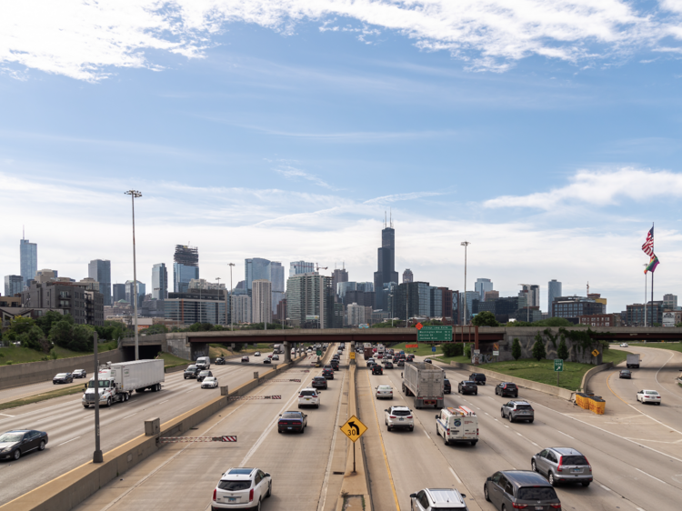 The reversible express lanes on the Kennedy Expressway will finally re-open next month