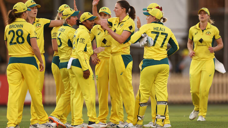 The Australian Women's cricket team