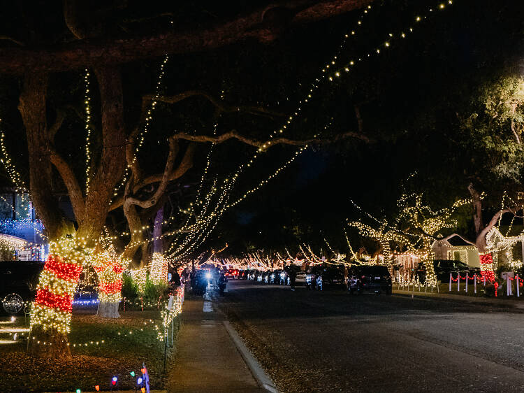 Seaside Holiday Lights