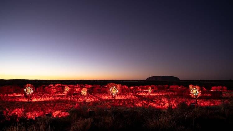 Wake up with the sun in Uluru, NT