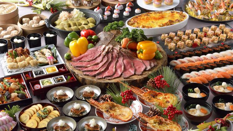 Hotel Chinzanso New Year's Buffet