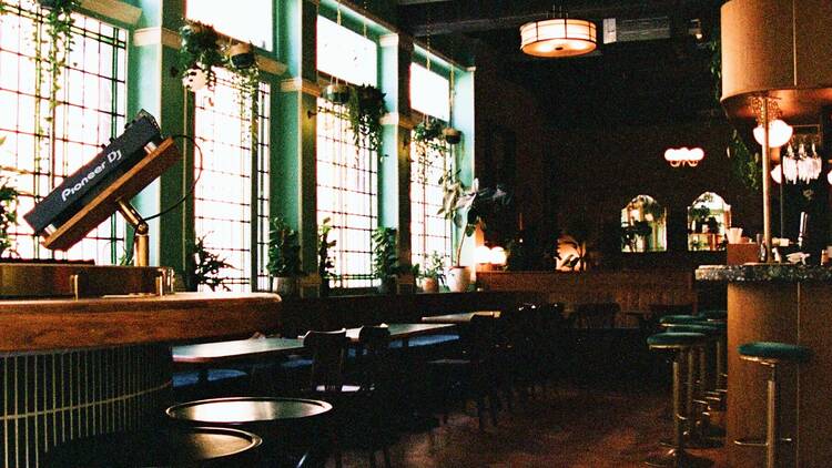 Interior of pub The Marquee Moon, Dalston