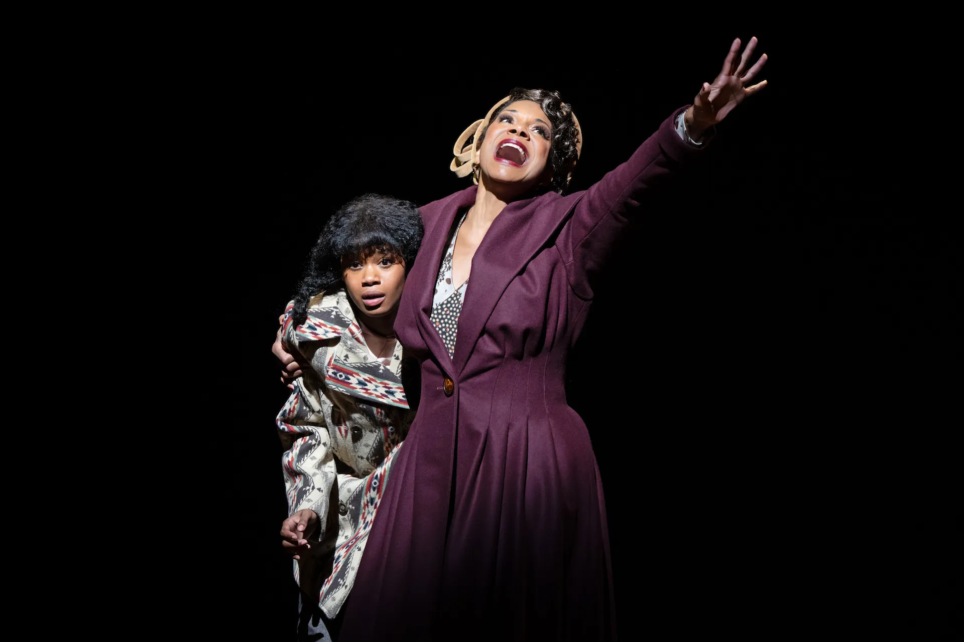 Audra McDonald and Joy Woods in Gypsy