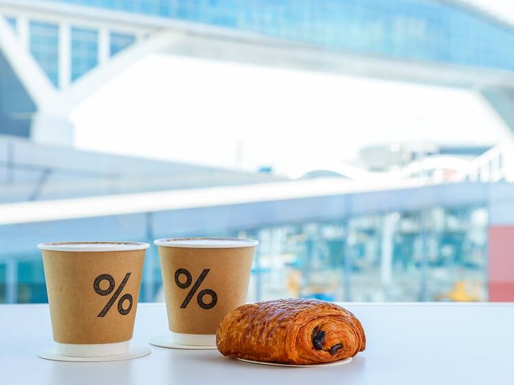 Where to load up on caffeine before your flight from Hong Kong International Airport