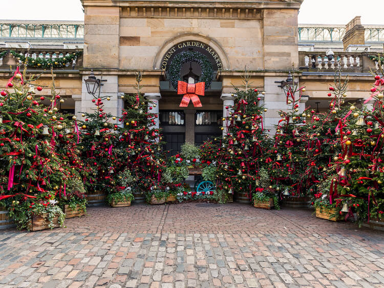 See Covent Garden turn into a Christmas card at the big festive switch-on