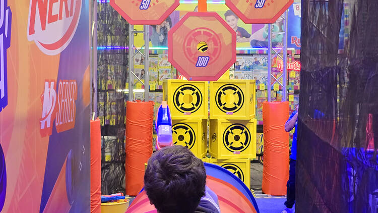 Juego de Nerf en Expo Tus Juguetes