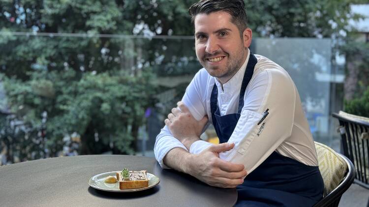 Executive chef of Louise, Loïc Portalier