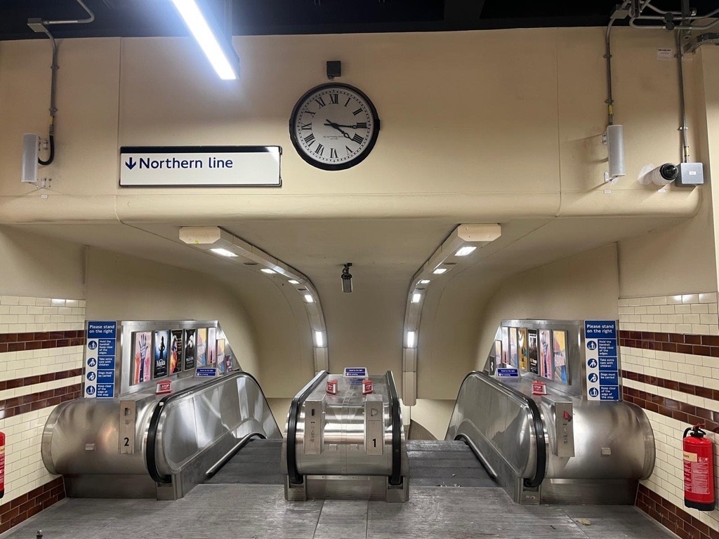 Kentish Town tube station after 18-month closure