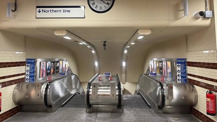 Kentish Town tube station after 18-month closure