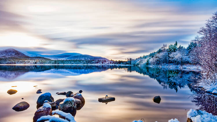 Cairngorms in Scotland