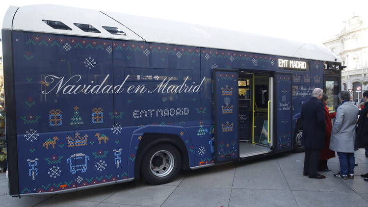 Autobús de la Navidad EMT