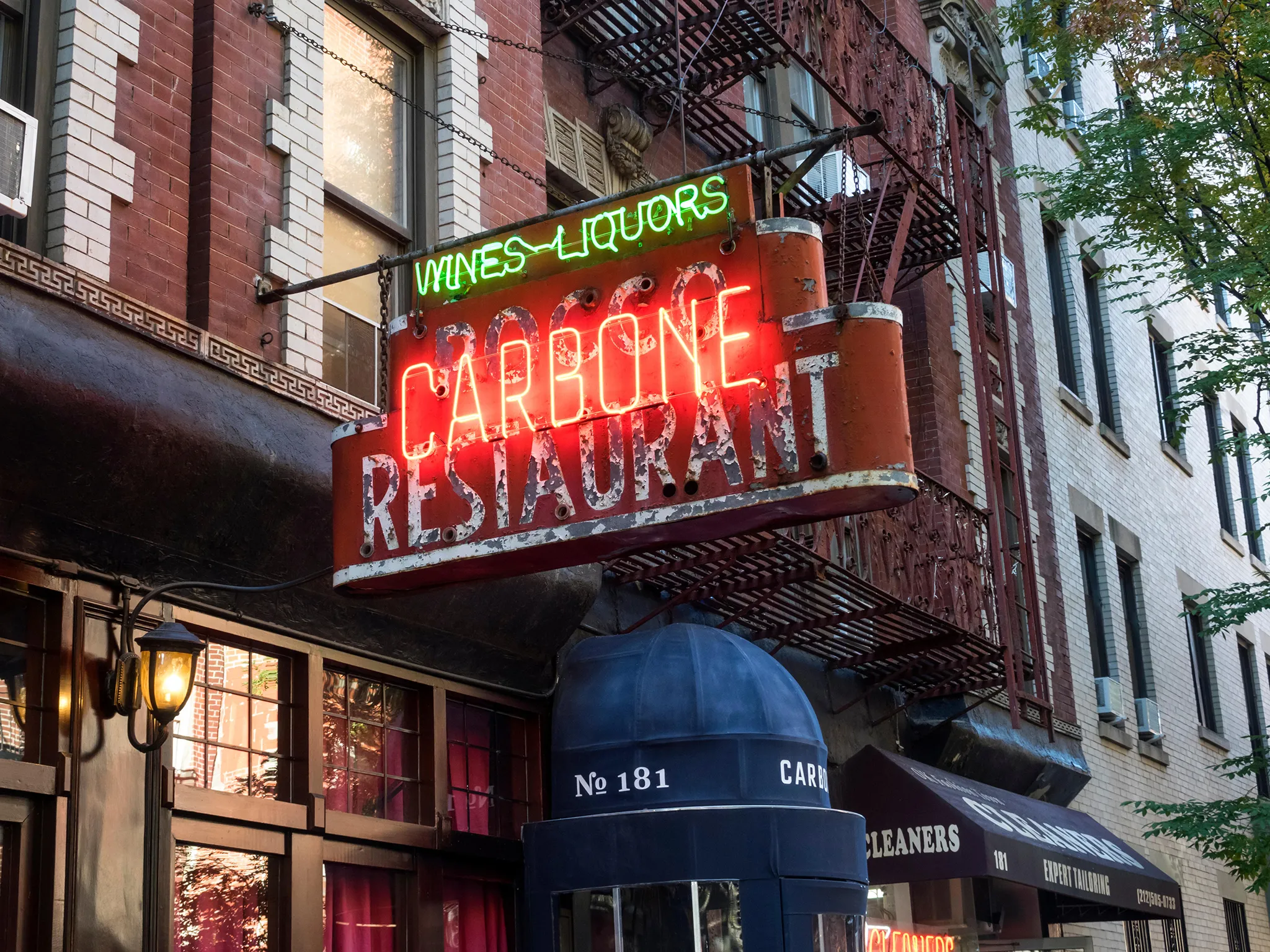 Carbone restaurant New York