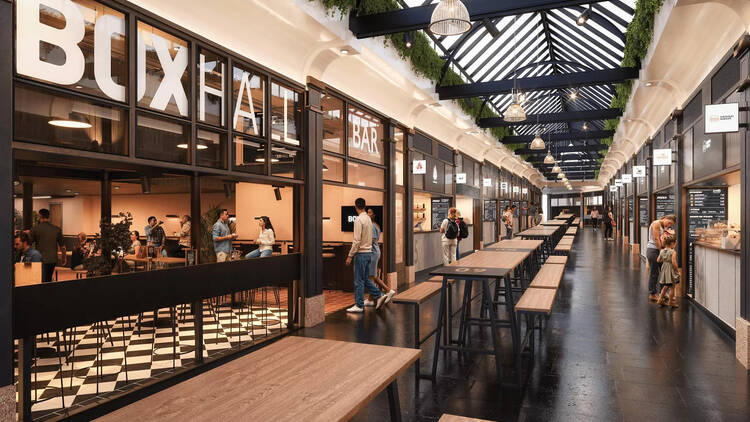 Pay a visit to Boxpark’s first indoor food hall