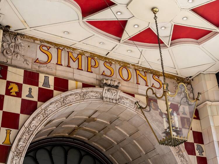 Dine in style at the revamped Simpson’s in the Strand