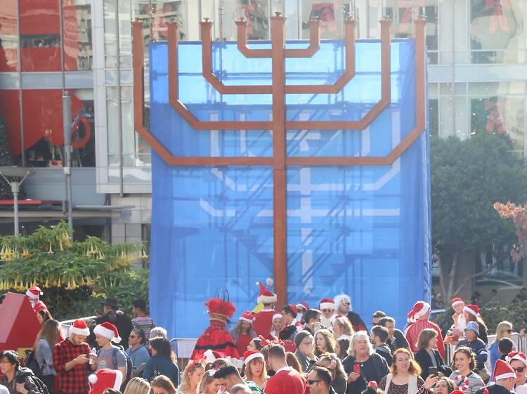 Bill Graham Menorah Lighting Ceremony