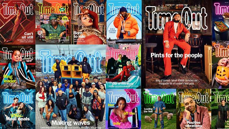 Time Out London covers