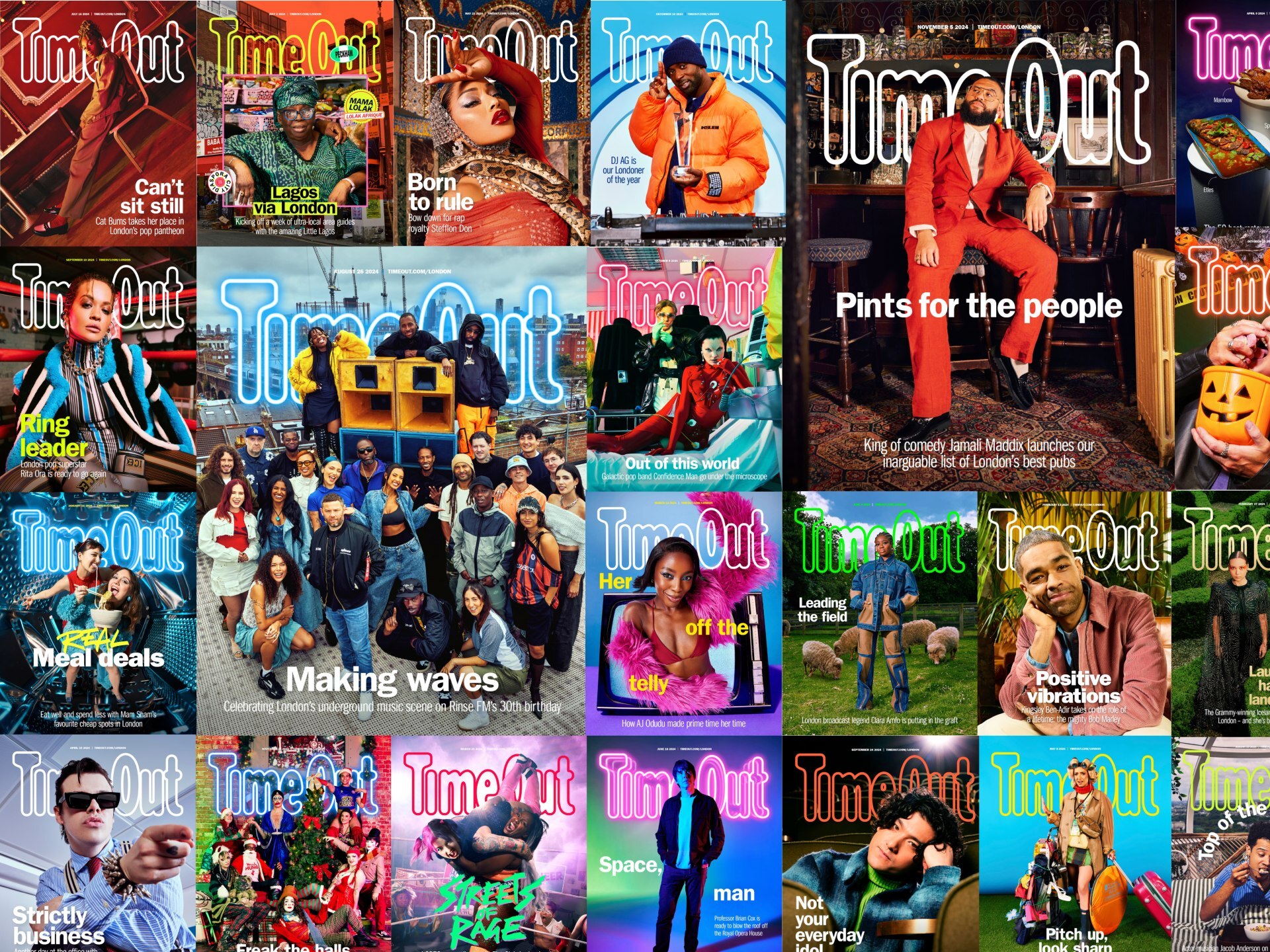 15 of the best Time Out London covers of 2024