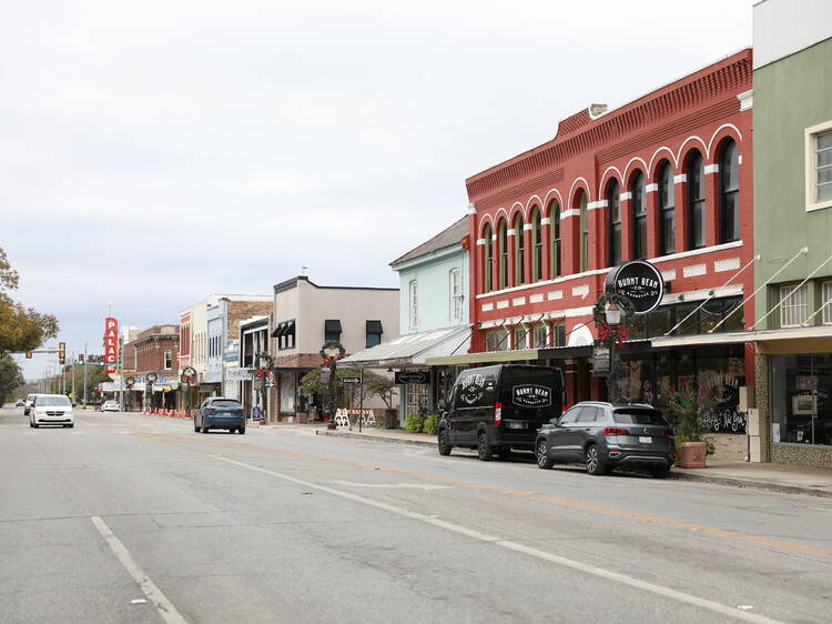 This small Texas city is home to the World's Largest Pecan and a Michelin-recognized BBQ spot, and it's just an hour from Austin