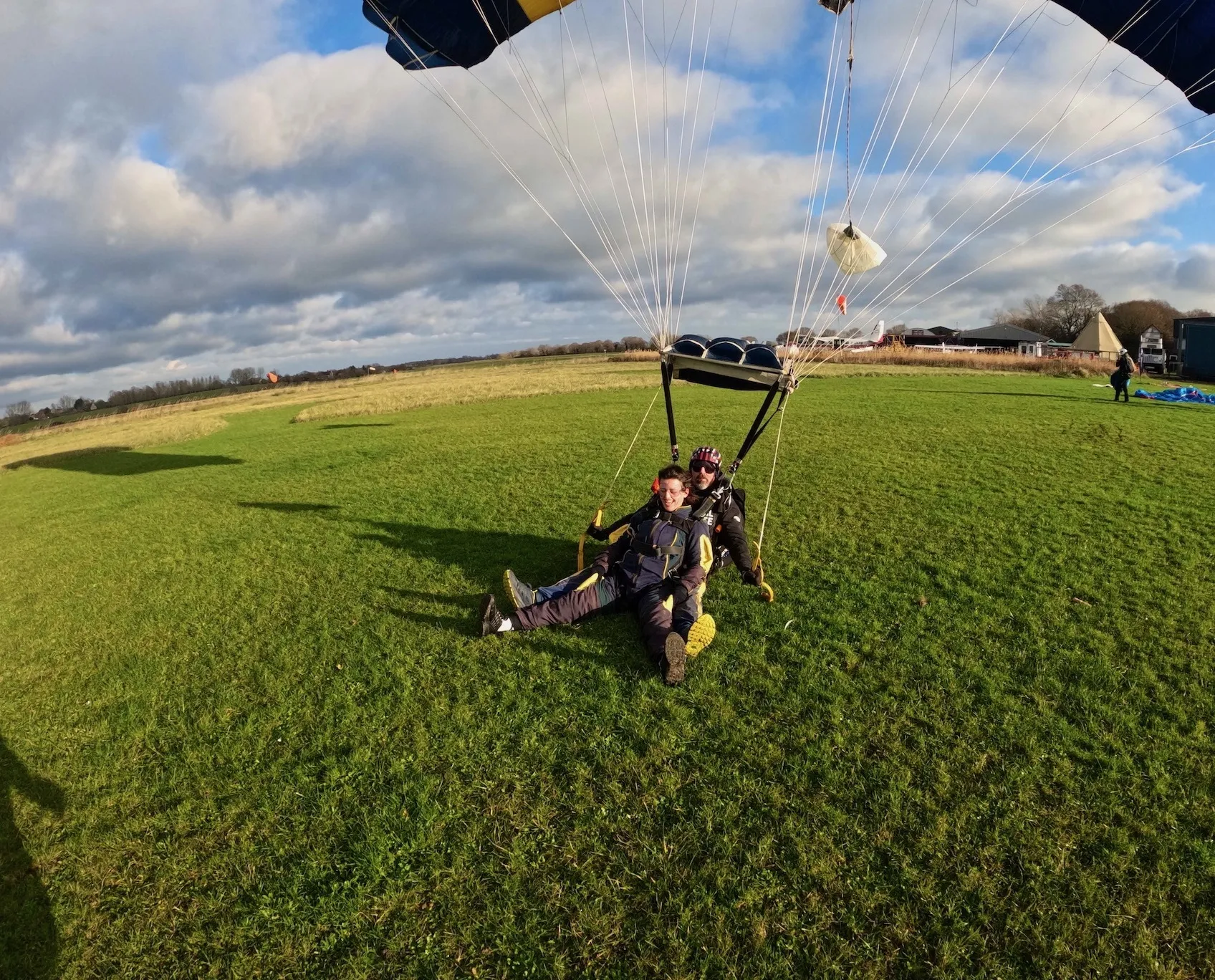 The landing