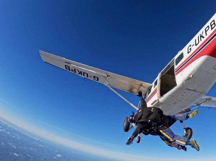 I went sky-diving to overcome my fear of heights – it didn’t quite go to plan