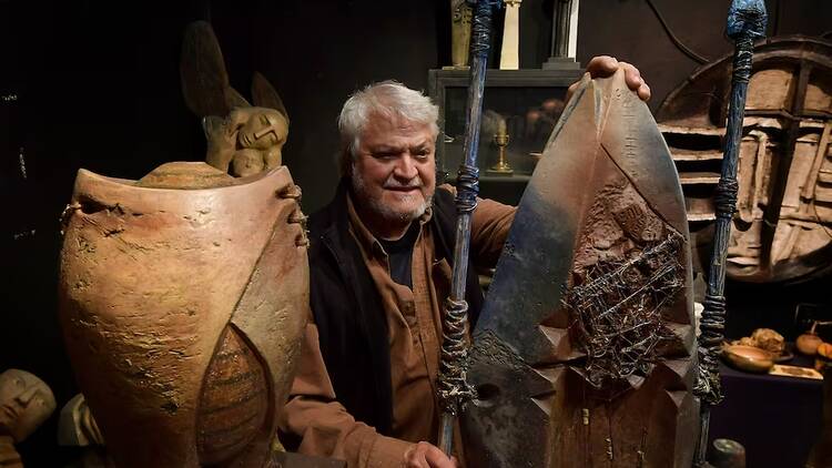 La cerámica de Elio Ortiz en Bodega Santa Julia