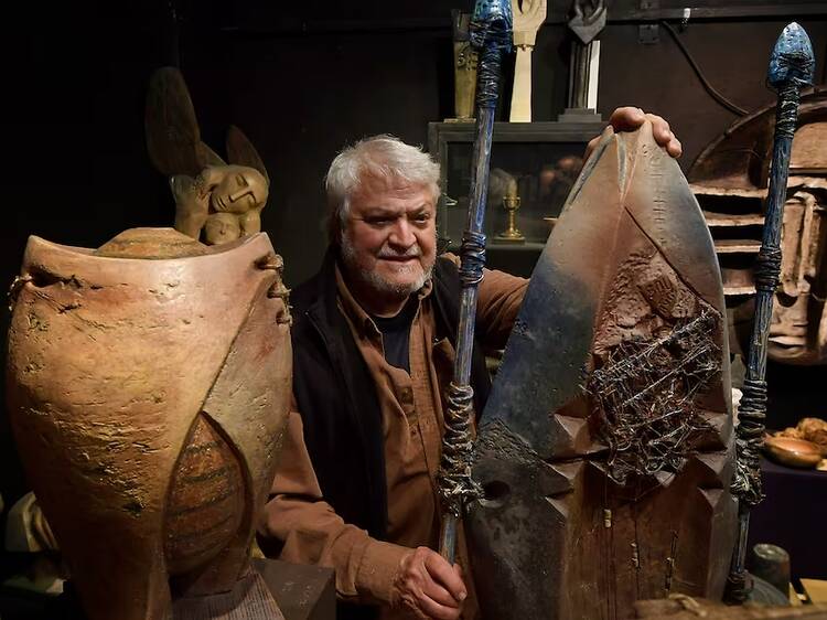 La cerámica de Elio Ortiz en Bodega Santa Julia