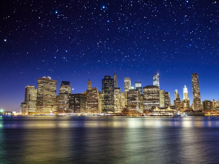 A meteor shower will occur over NYC during the first week of January