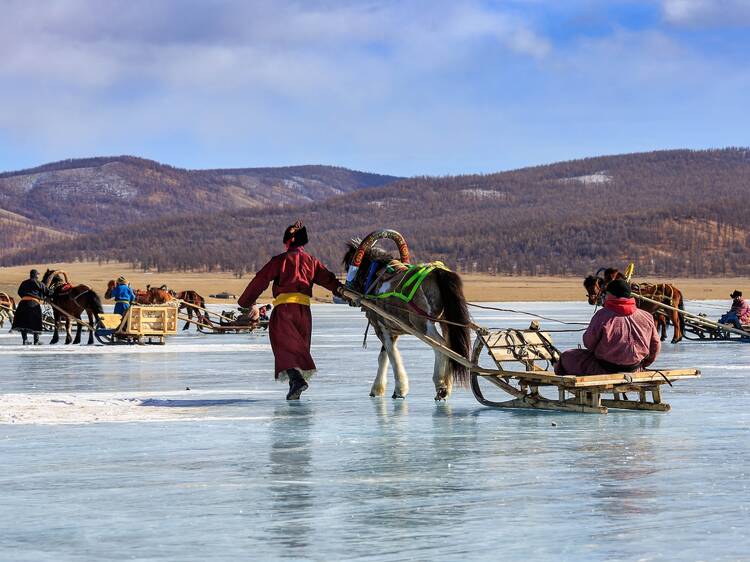 Mongolia Ice Festival