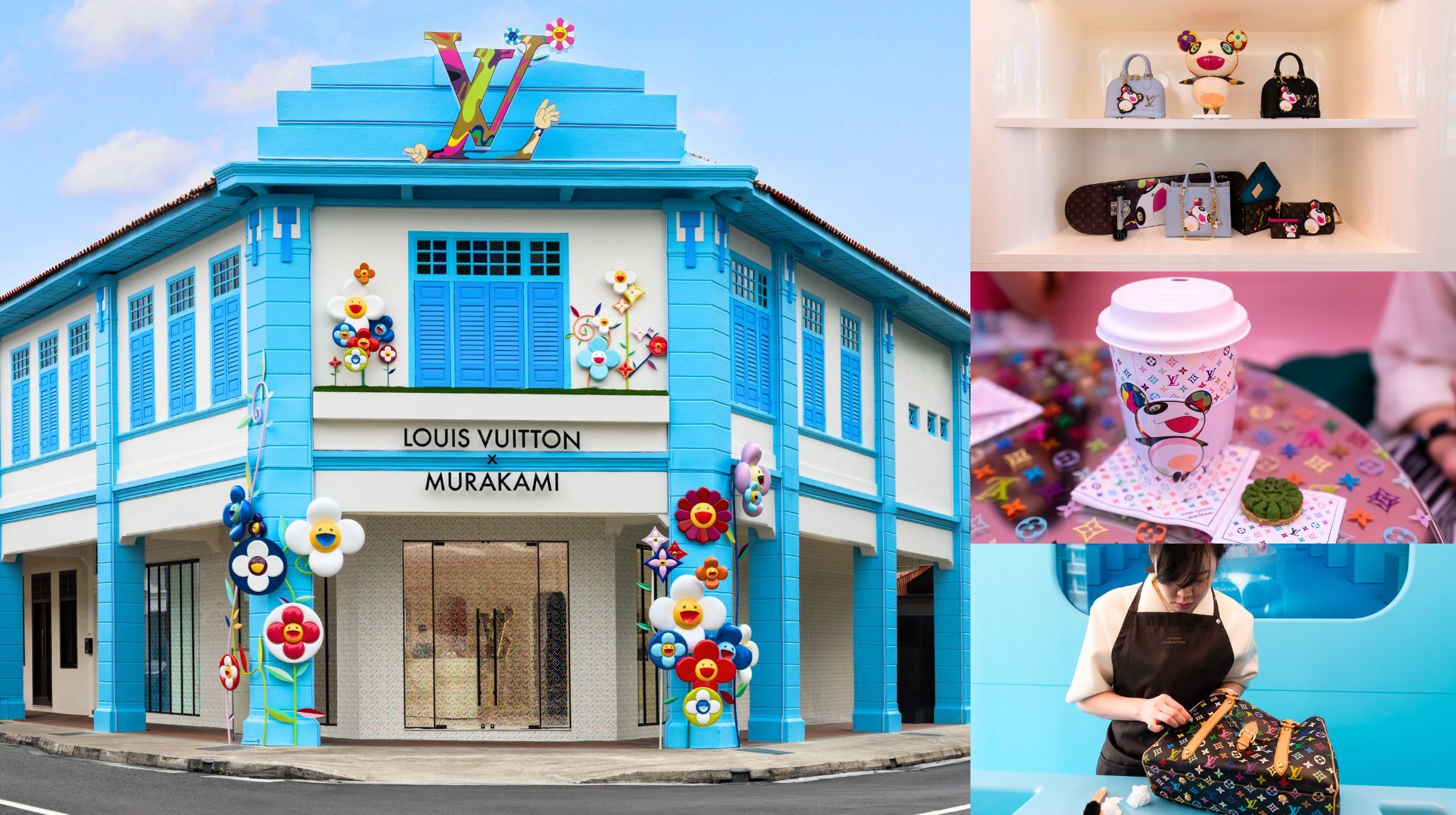 The exclusive Louis Vuitton x Murakami Pop-Up lands in Joo Chiat, Singapore – the only one in Southeast Asia