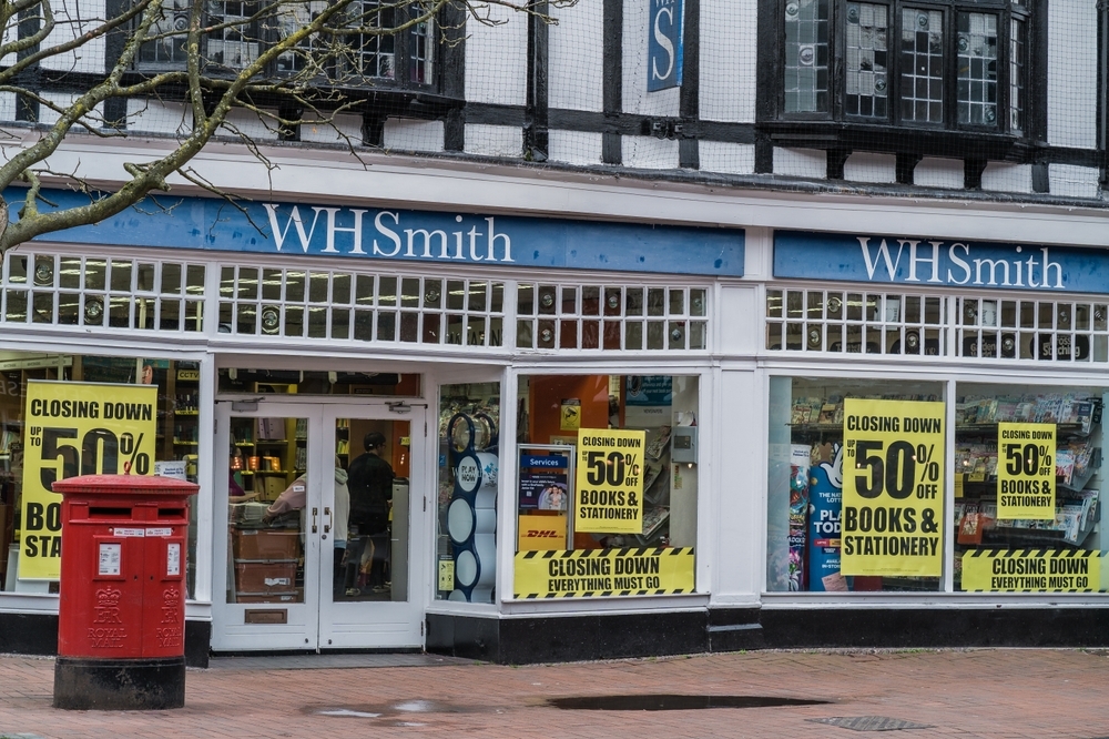 Full list of UK high street closures confirmed in 2025, from Co-op to WH Smith