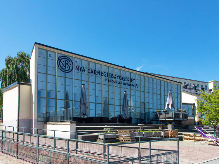 Craft beer at eco-hub Hammarby Sjöstad