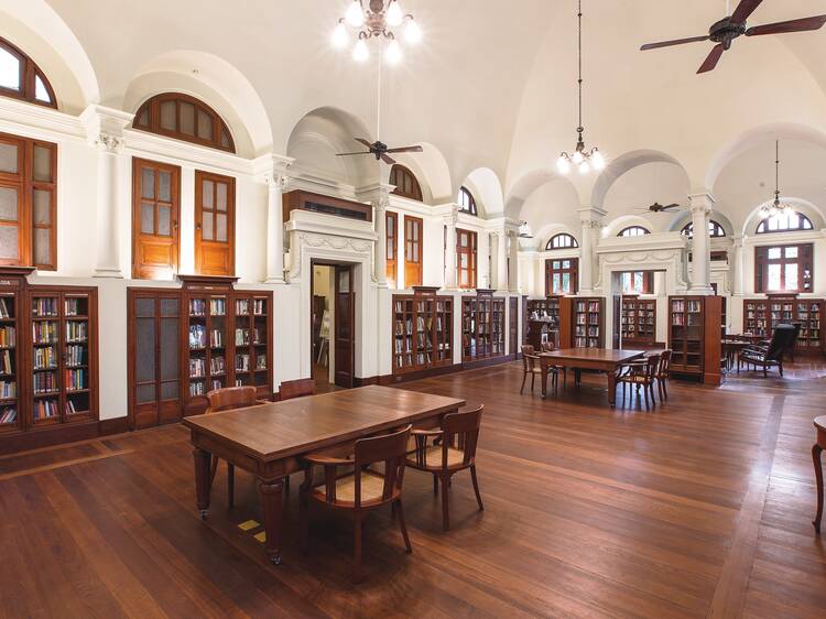 Monument to love at The Neilson Hays Library