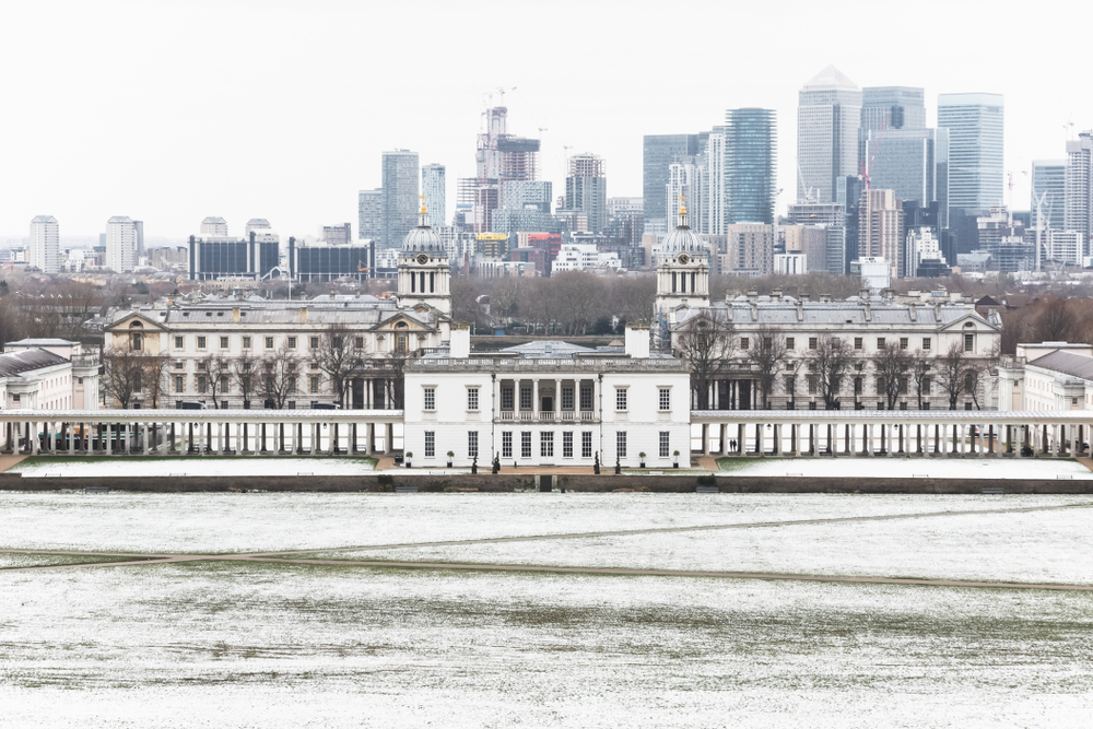 In pictures: London’s first snow of 2025 over the weekend