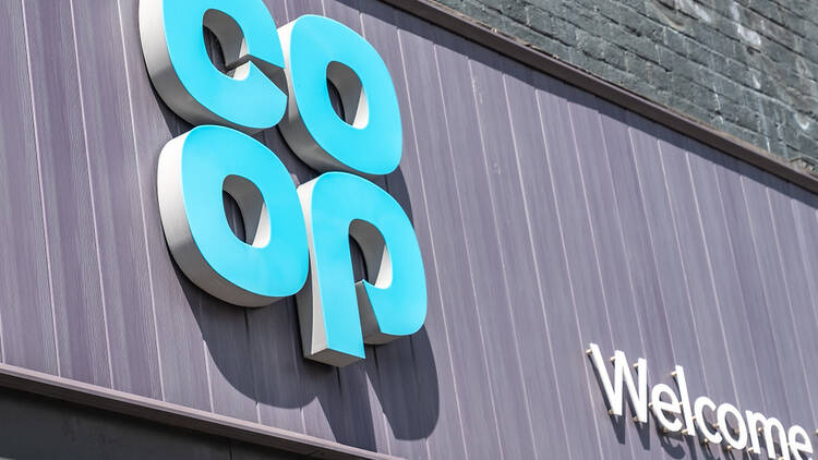 Co-op shop in London, the UK