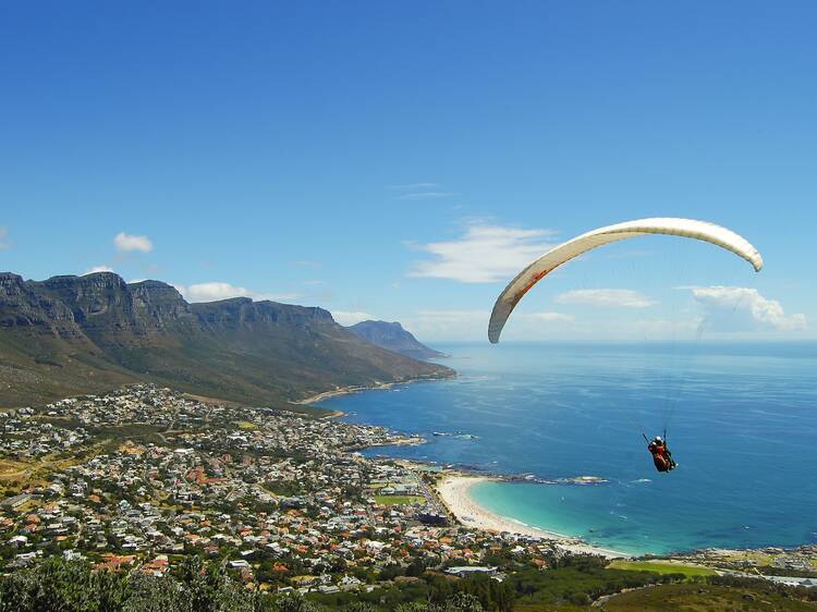 Paraglide off Signal Hill