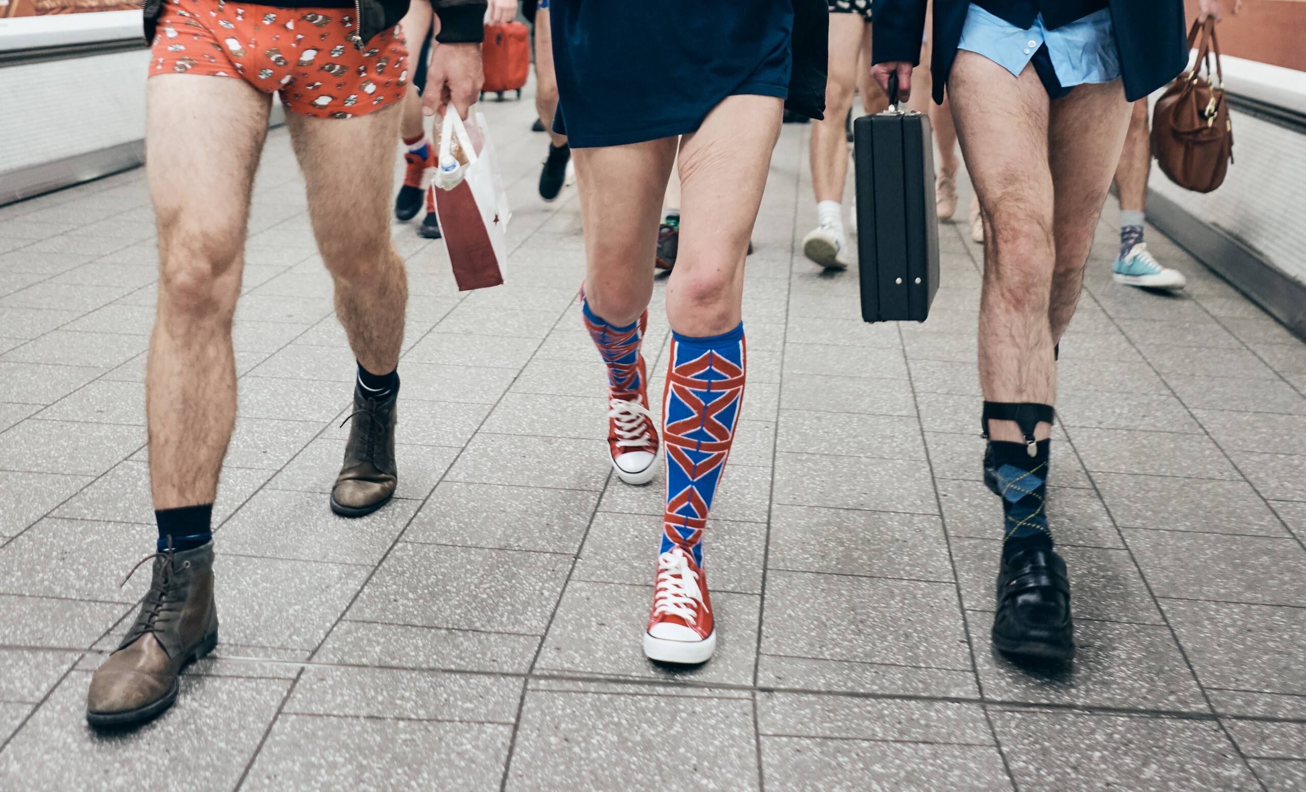 London’s annual no-trousers tube ride returns this weekend